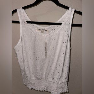 Floral Lace Tank 🤍